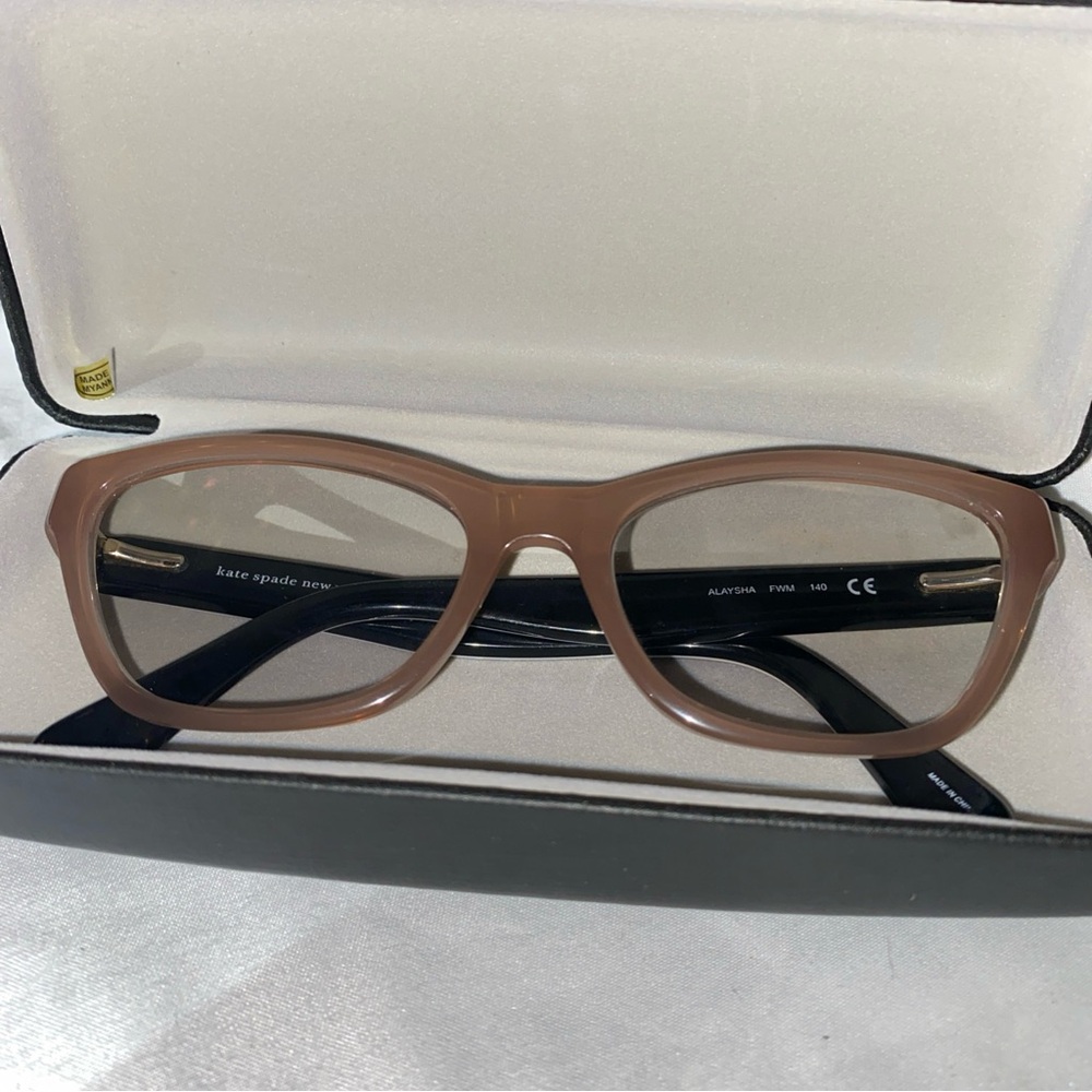 Kate Spade pink Rectangular Eyeglass Frames - image 1